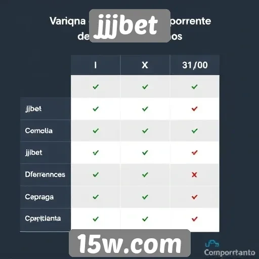 Comparação entre jjjbet e concorrentes