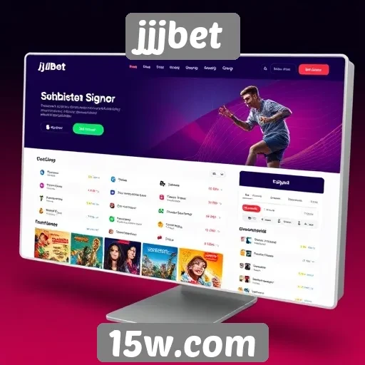 Interface do usuário do site jjjbet é amigável